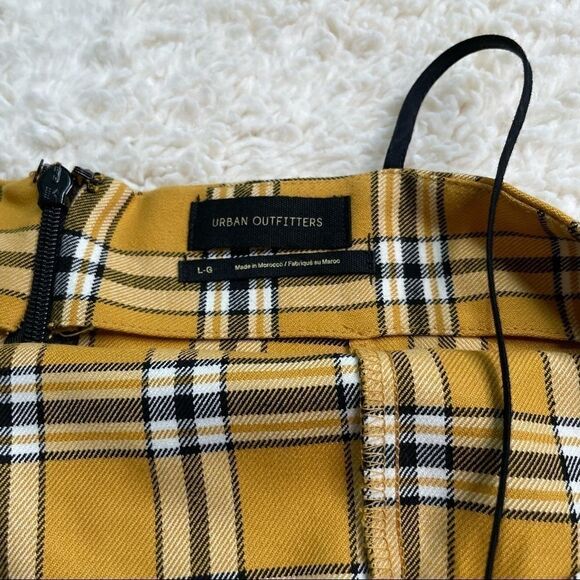 Urban Outfitters Yellow Plaid Square neck - Picture 3 of 6